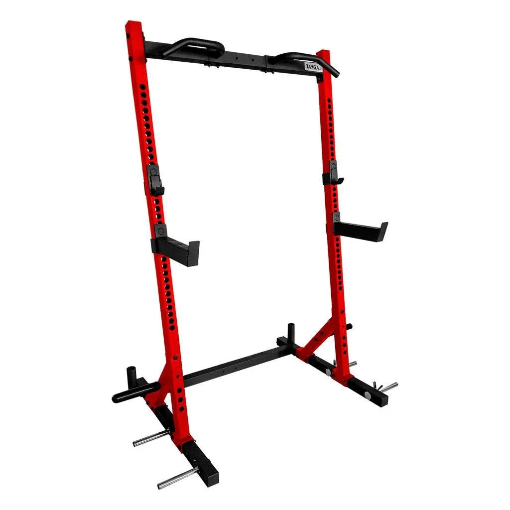 [119] RACK DOMINADAS CON SOPORTE PARA BARRA OLÍMPICA TAYGA