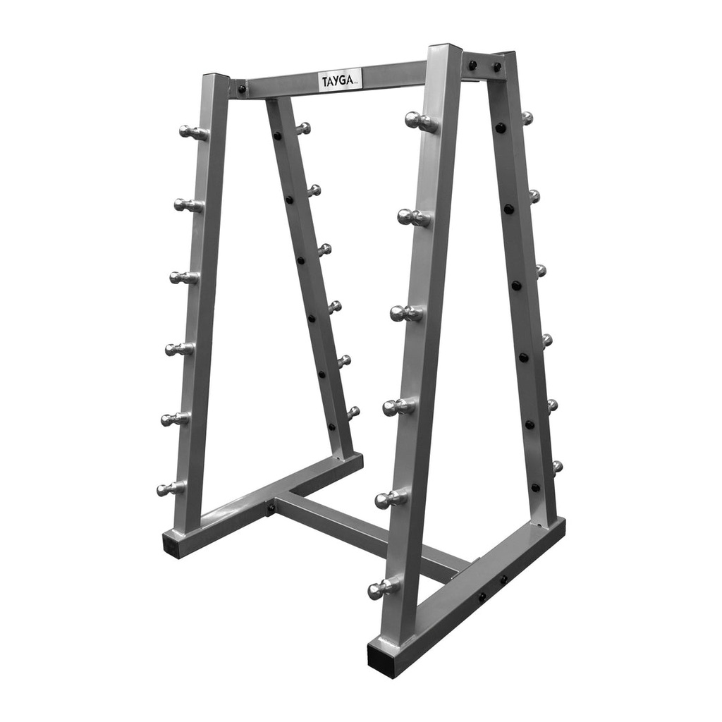 [134] RACK PARA 12 BARRAS OLÍMPICAS TAYGA