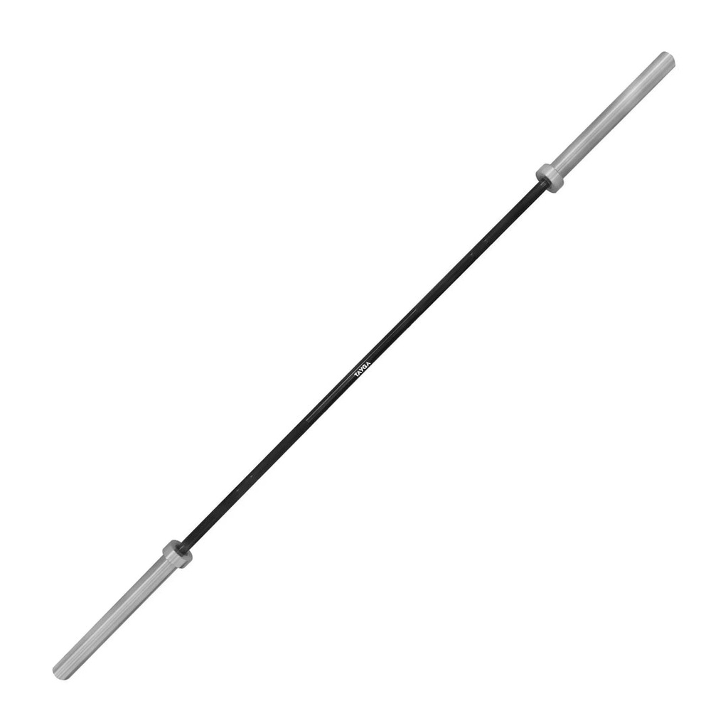 [155] BARRA OLÍMPICA CROMADA 1,000 LB. CROSSF TAYGA