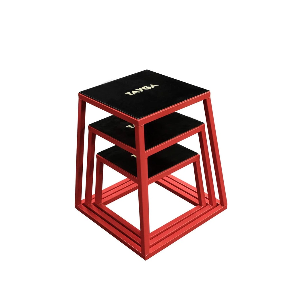 [160] SET BANCOS PLIOMÉTRICOS (ALTURAS 31/46/61 CM) TAYGA