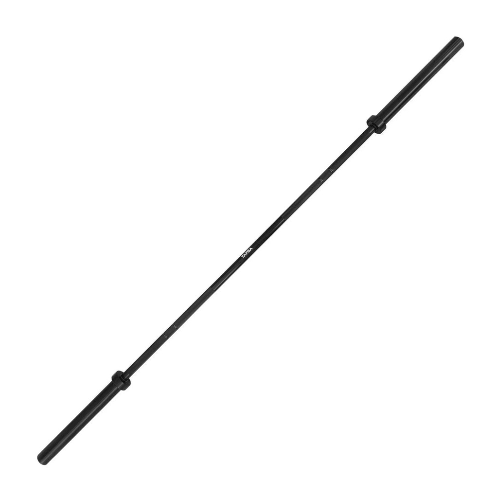 [194] BARRA OLÍMPICA NEGRA 2.20 MTS CARGA 600 LB TAYGA