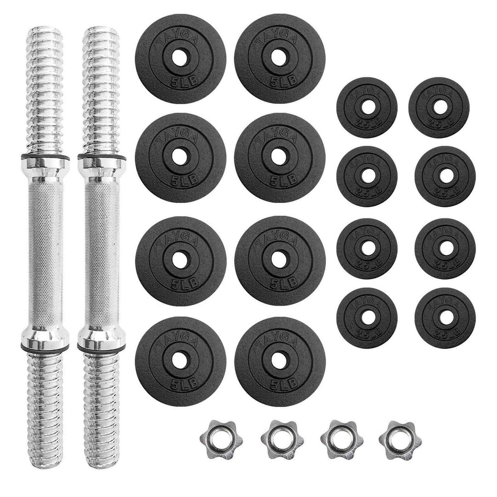 [212] SET MANCUERNAS AJUSTABLES 70LB TAYGA