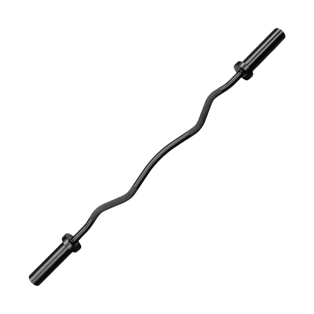 [232] BARRA OLÍMPICA TAYGA CURL-Z NEGRA 47″, BUJES BRONCE