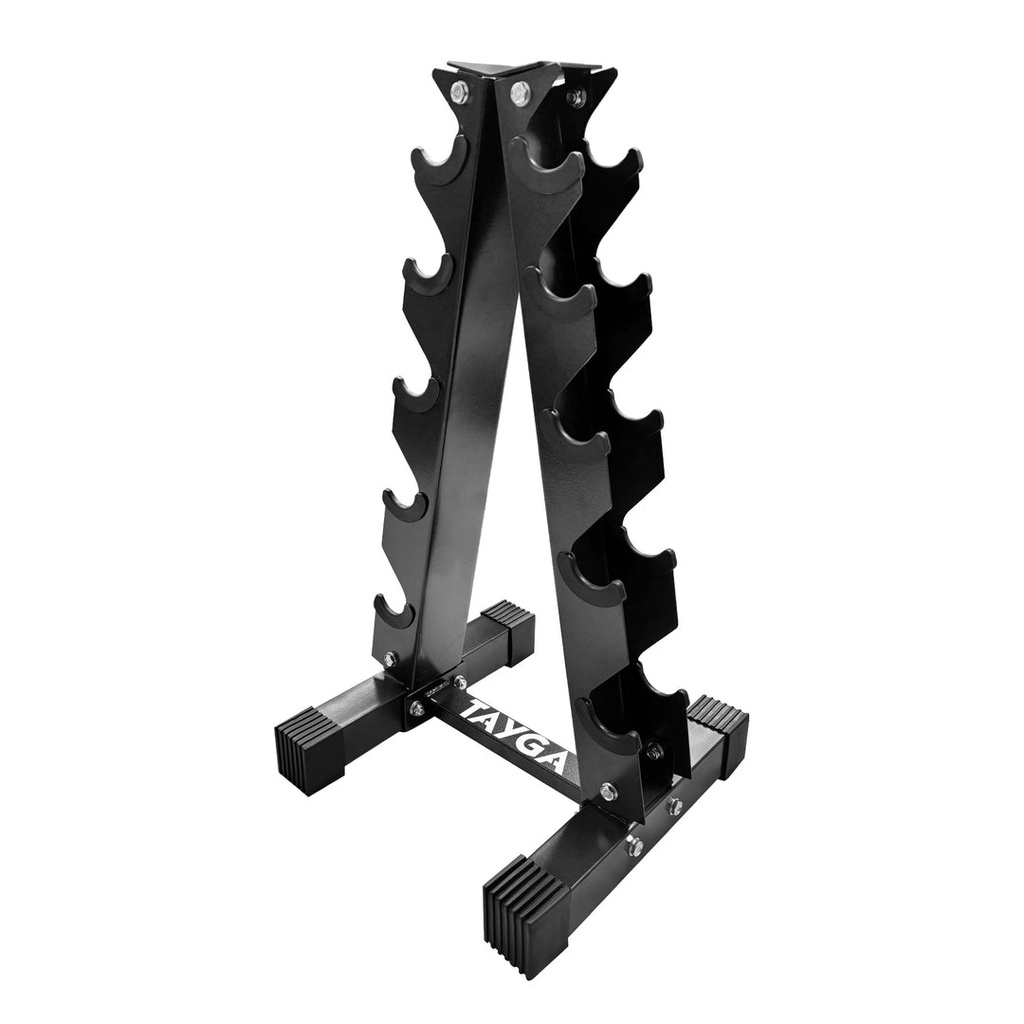 [237] RACK PARA 5 PARES DE MANCUERNAS NEGRO TAYGA