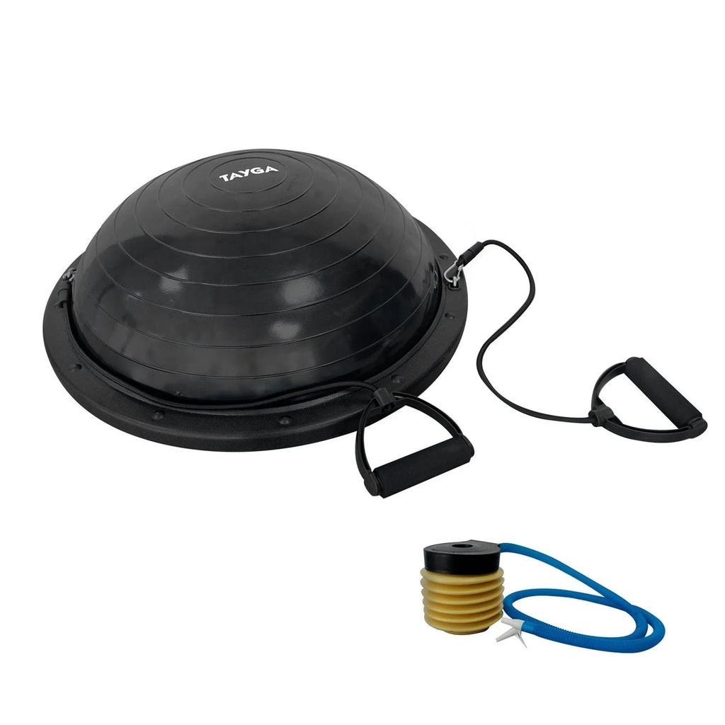 [255] ENTRENADOR DE EQUILIBRIO 60 CM COLOR NEGRO CON BOMBA TAYGA