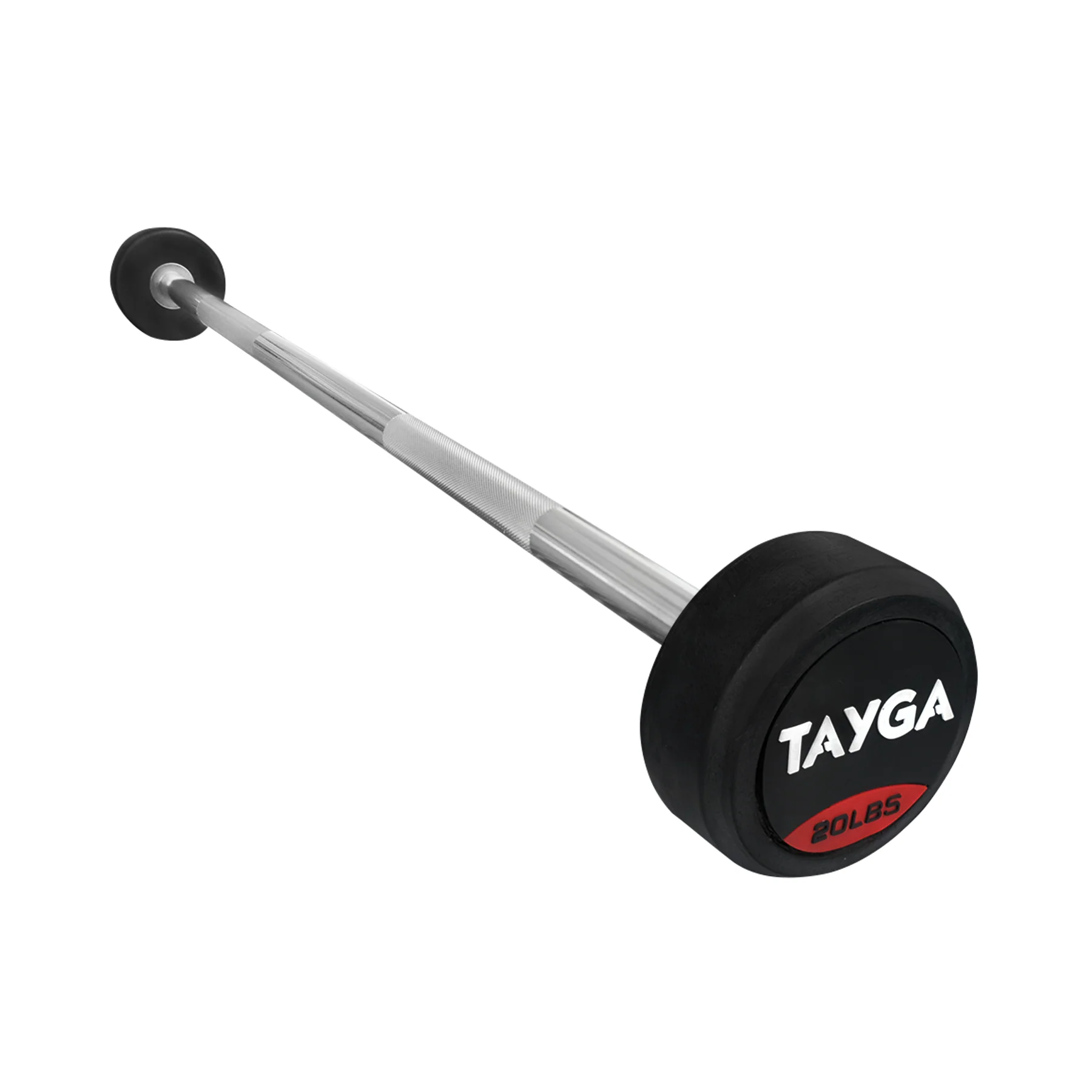 [275] BARRA RECTA PREMIUM CON PESO INTEGRADO TAYGA (20 Lb)