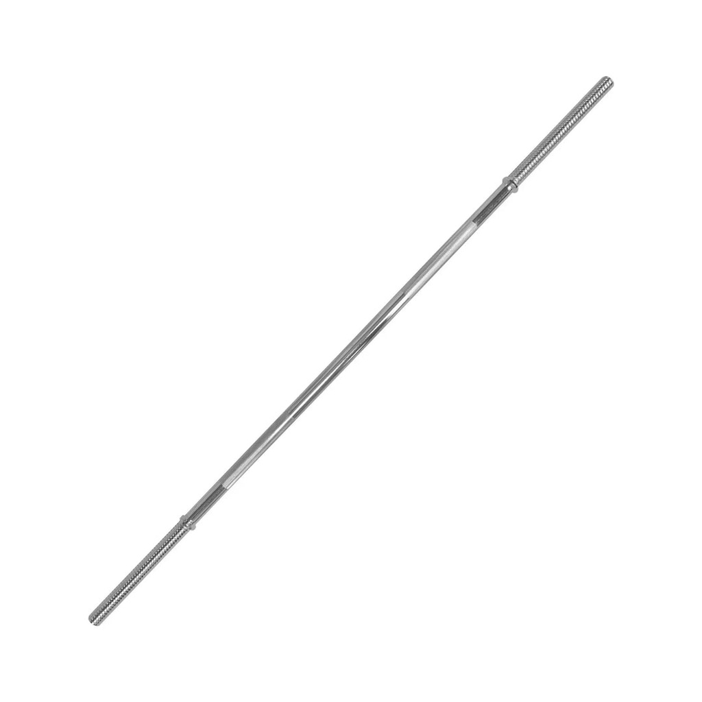 [294] BARRA RECTA DE ACERO 30MM X 182CM LARGO C/SEGUROS TAYGA