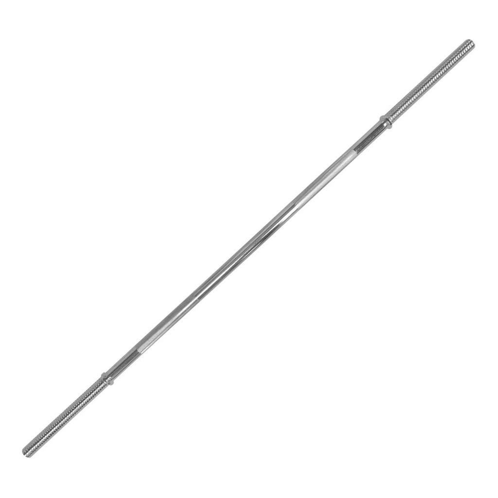 [302] BARRA RECTA 152.5 CM LARGO CON MANGO DE 30 MM Y COLLAR DE ESTRELLA TAYGA