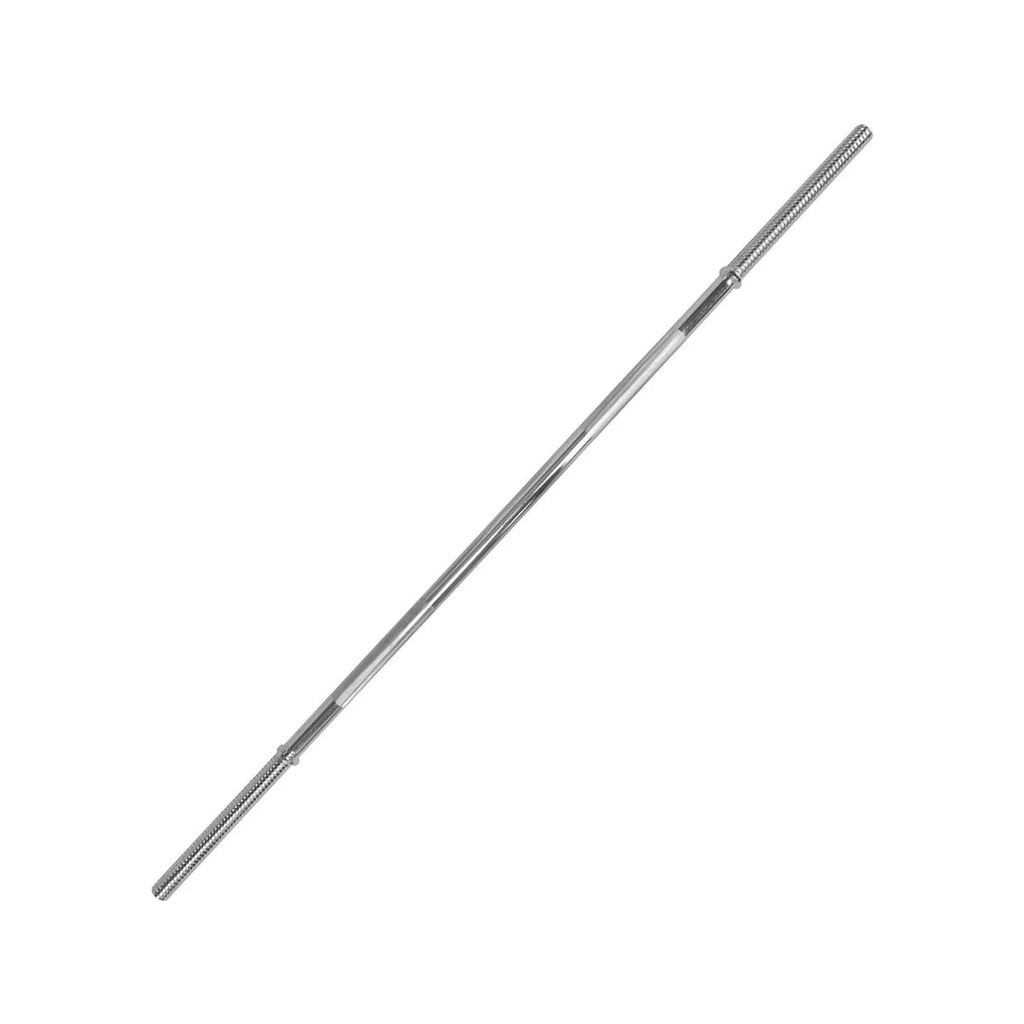[303] BARRA RECTA DE ACERO 30MM X 152CM LARGO C/SEGUROS TAYGA