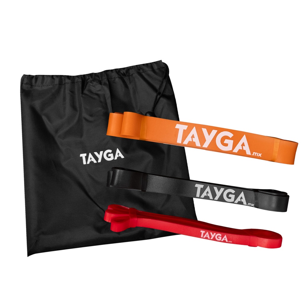 [311] SET DE 3 POWER LOOP BAND LARGAS TAYGA