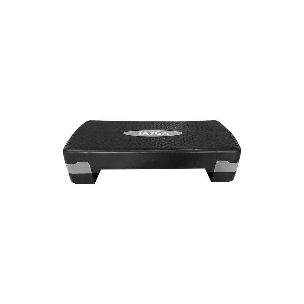 [321] BANCO STEP GRIS/NEGRO 68*28*10/15 CM TAYGA