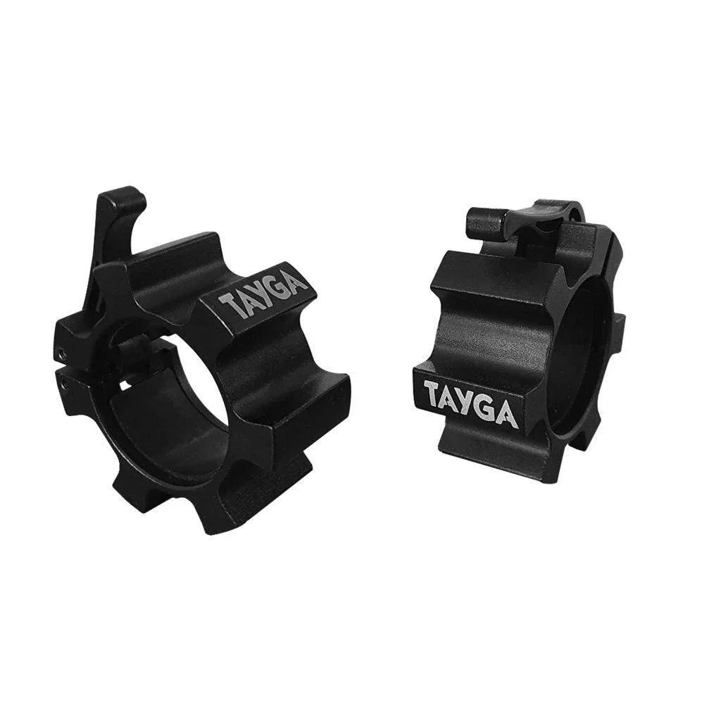 [323] PAR SEGUROS COLLAR ALUMINIO COLOR NEGRO TAYGA