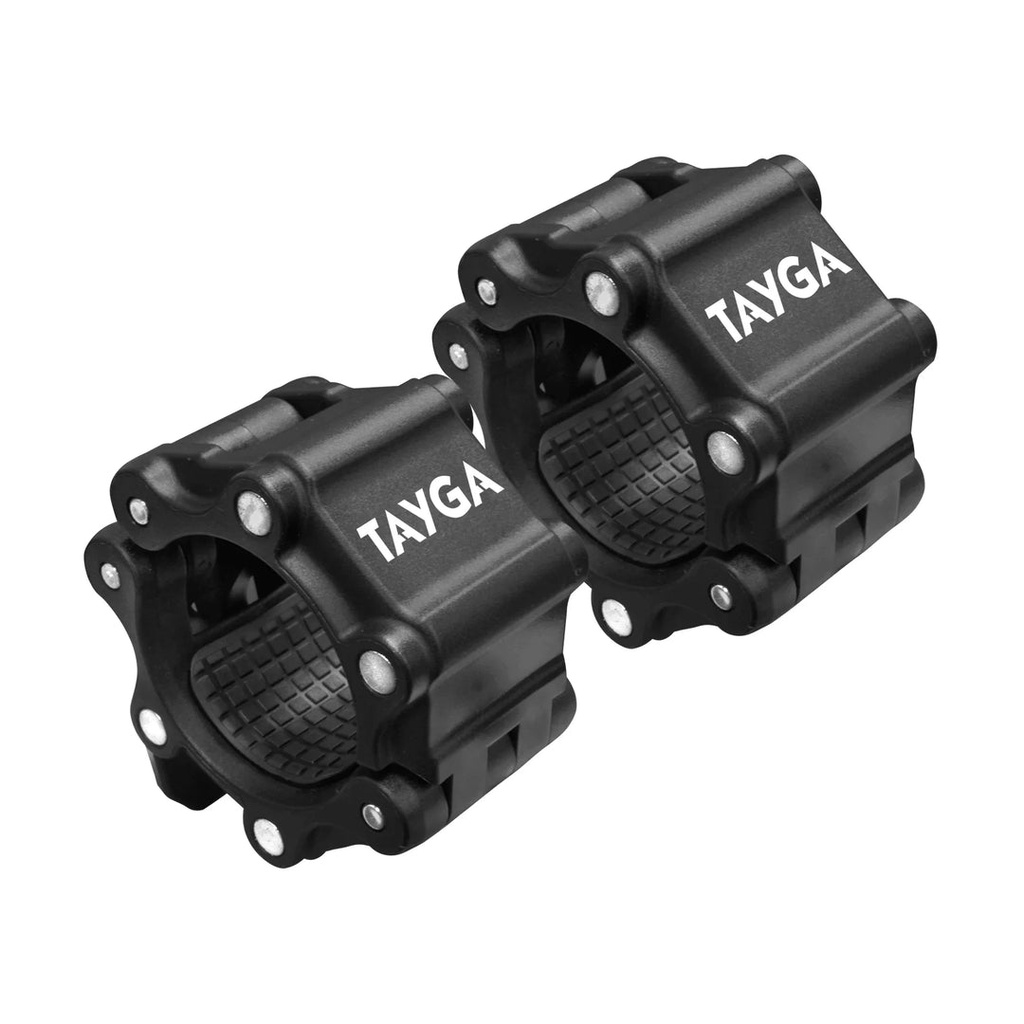 [348] TAYGA PAR SEGUROS COLLAR MAGNÉTICOS NEGROS