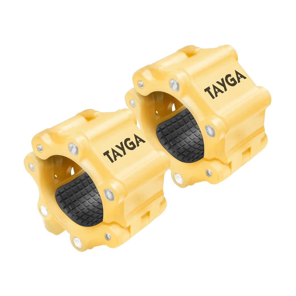 TAYGA PAR SEGUROS COLLAR MAGNÉTICOS AMARILLOS