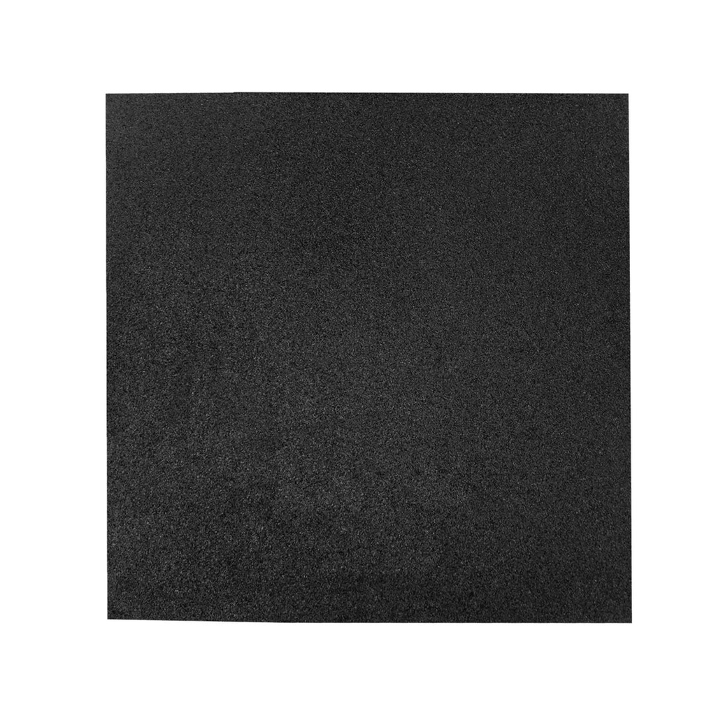 [382] PIEZA DE PISO DE CAUCHO MULTIPROPÓSITO NEGRO TAYGA