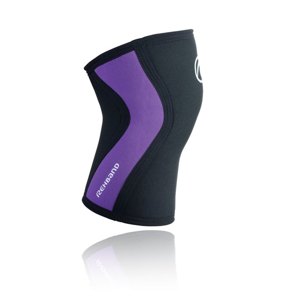 [500] KNEE RX 3MM BLACK/PURPLE (RODILLERA) REHBAND