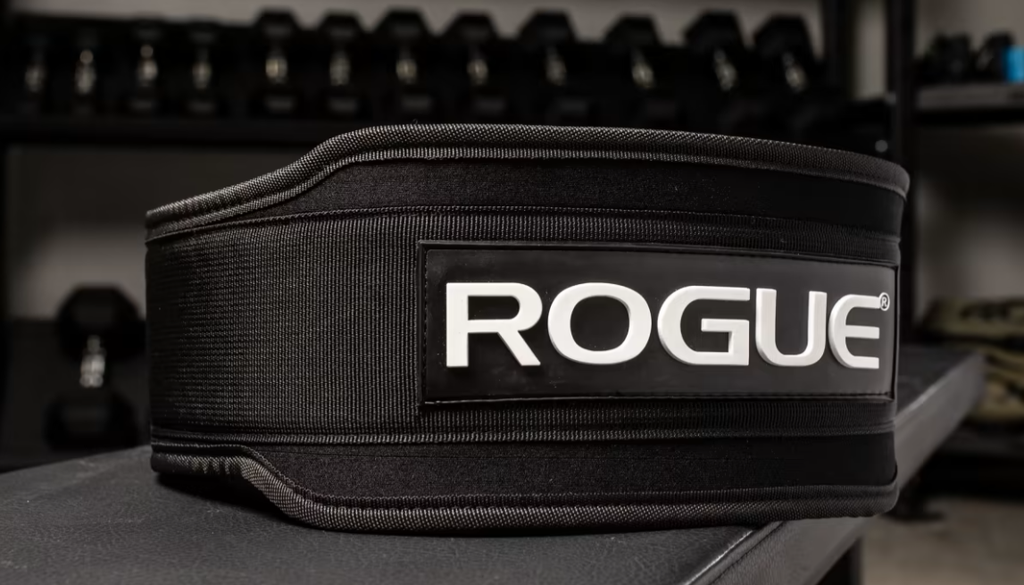 [566] ROGUE 5\" NYLON WEIGHTLIFTING BELT- CINTURÓN PARA PESAS