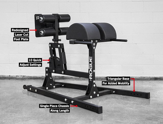 [572] ROGUE ABRAM GHD 2.0 -APARATO DE ENTRENAMIENTO DE GLÚTEO Y PIERNA