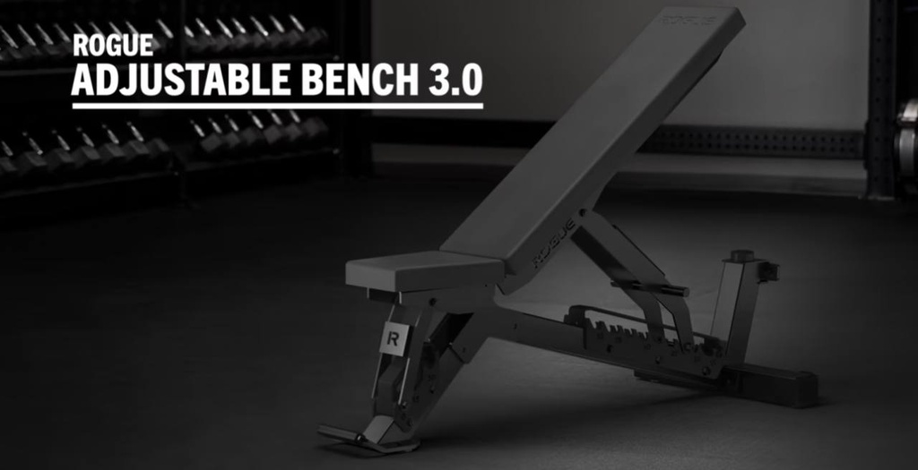 [573] ROGUE ADJUSTABLE BENCH 3.1-BANCA RECLINABLE