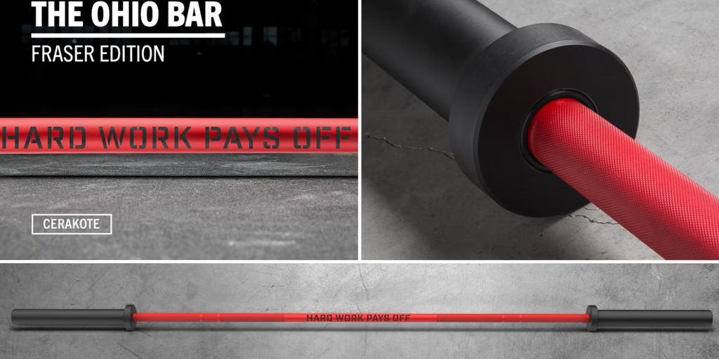 [576] ROGUE ATHLETE CERAKOTE OHIO BAR - FRASER EDITION - BARRA OLÍMPICA