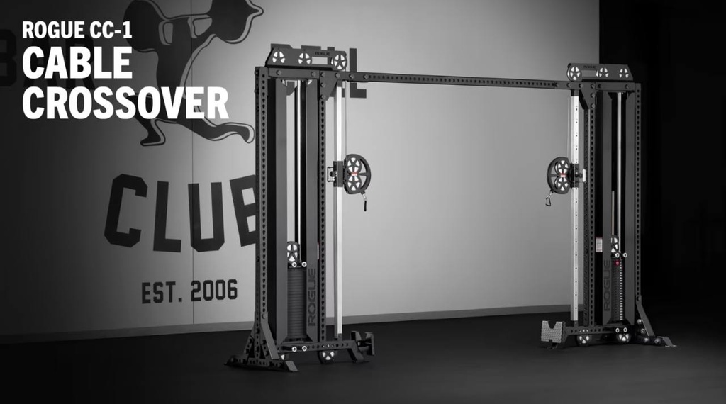 [600] ROGUE CC-1 CABLE CROSSOVER - CUEVA CON PESO INCLUIDO
