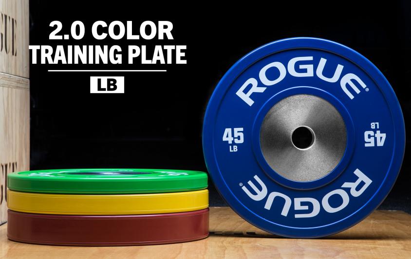 [604] ROGUE COLOR TRAINING 2.0 PLATES LB - DISCOS PARA HALTEROFILIA
