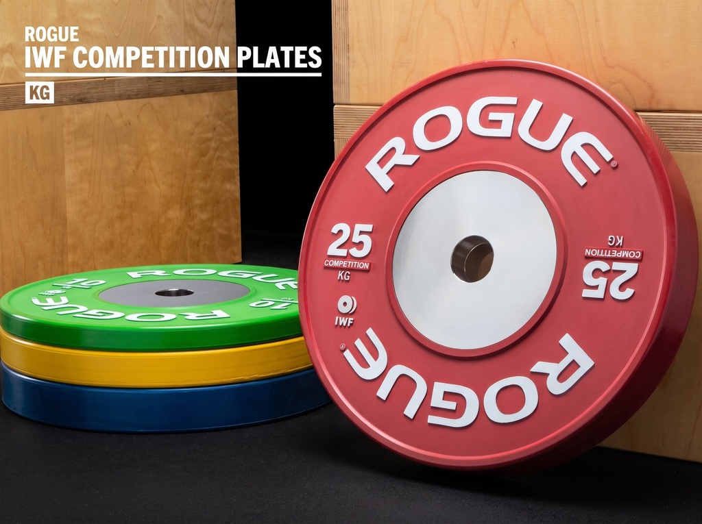 [654] ROGUE KG COMPETITION PLATES (IWF)