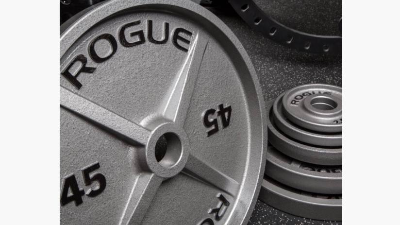 [667] ROGUE MACHINED OLYMPIC PLATES - DISCOS OLÍMPICOS METÁLICOS
