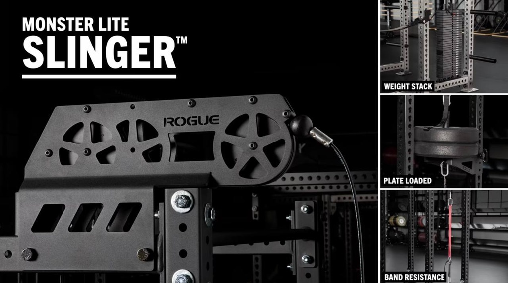[682] ROGUE MONSTER LITE SLINGER™ - POLEA PARA RACK