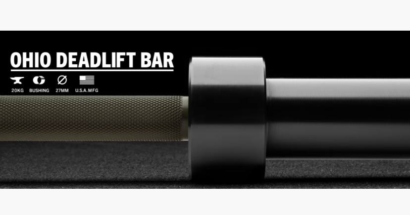 ROGUE OHIO DEADLIFT BAR CERAKOTE - BARRA PARA LEVANTAMIENTO DE POTENCIA