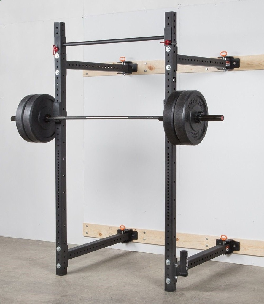 [714] ROGUE RML-3W FOLD BACK WALL MOUNT RACK - JAULA PEGABLE