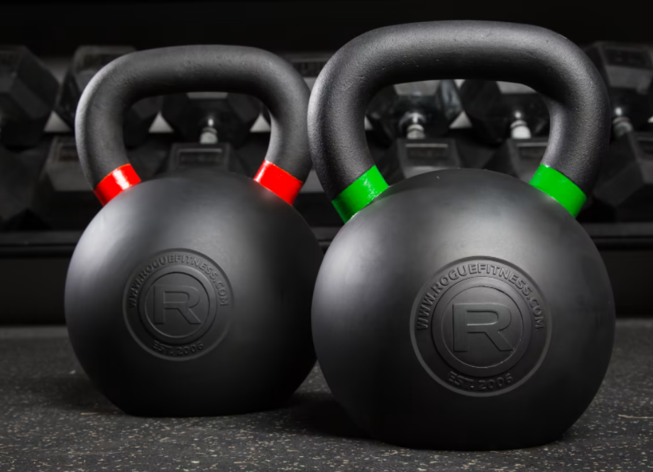 [716] ROGUE RUBBER COATED KETTLEBELLS - PESA RUSA RECUBIERTA DE GOMA