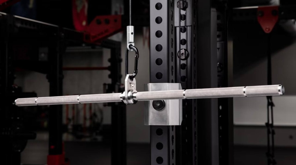 [728] ROGUE STAINLESS STRAIGHT LAT BAR - ACCESORIO PARA RACK
