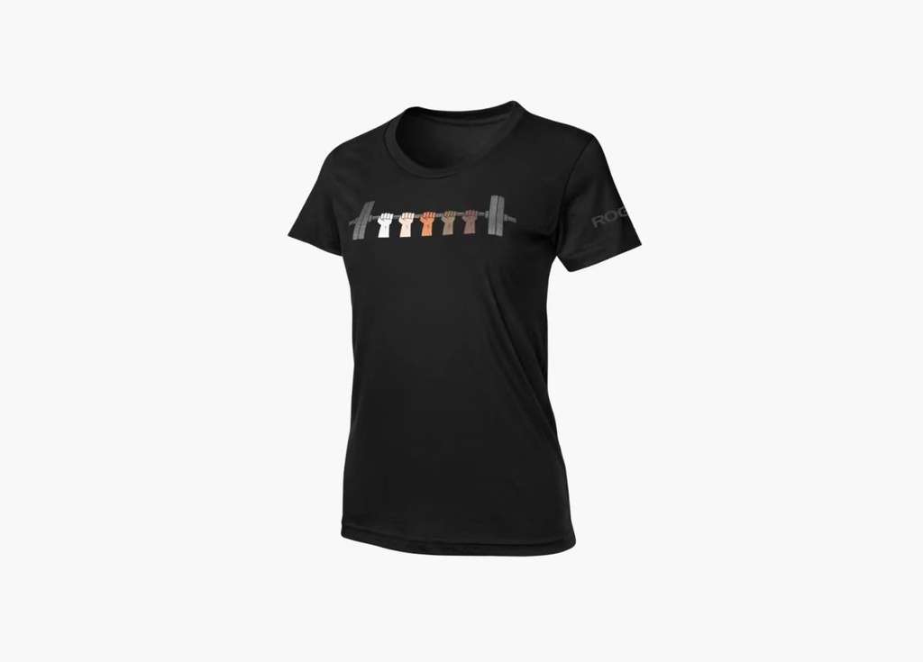 ROGUE UNITY BARBELL WOMEN'S T-SHIRT - PLAYERA DE HOMBRE