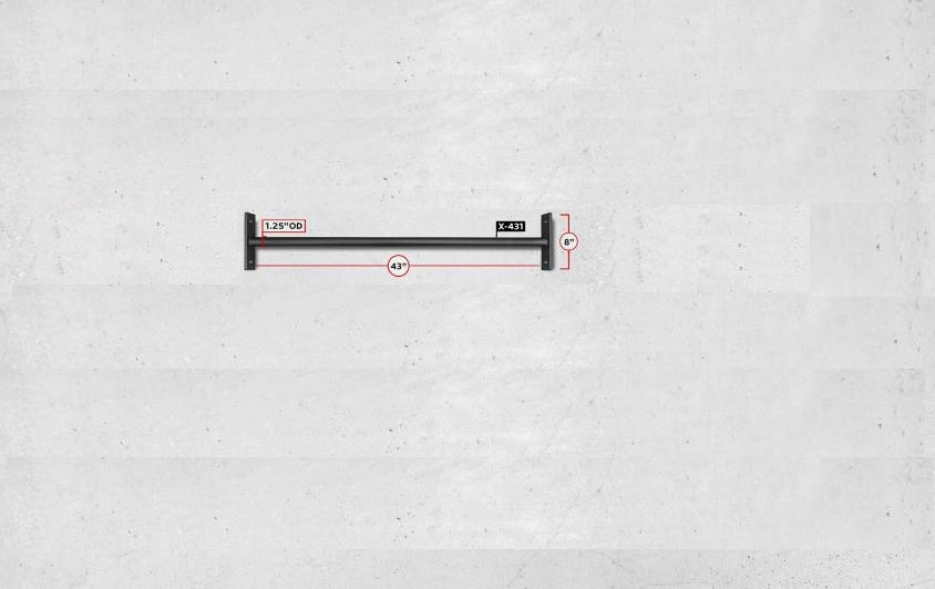 X-431 SINGLE PULL UP BAR ROGUE