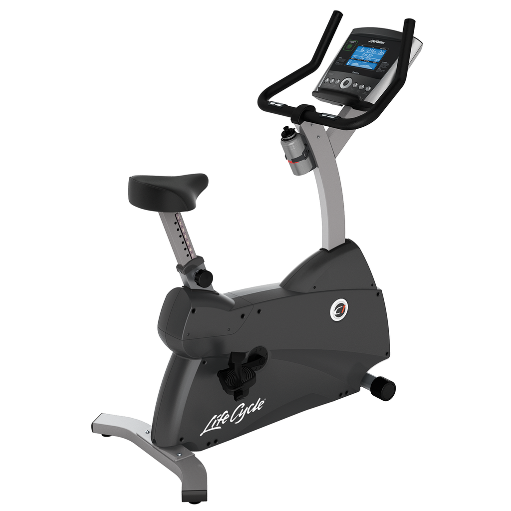 [880] BICICLETA VERTICAL LIFE FITNESS C1 CON CONSOLA GO