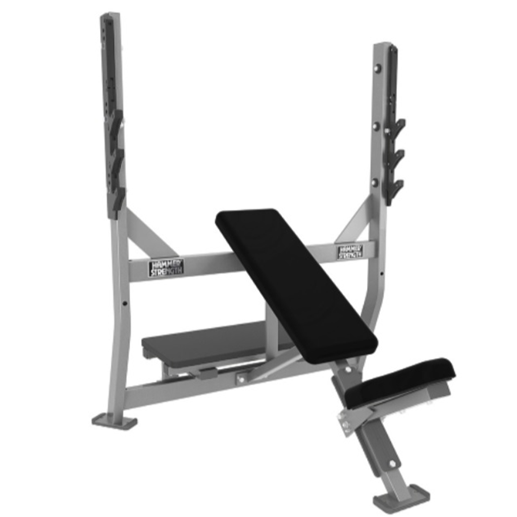[937] BANCO OLÍMPICO INCLINADO HAMMER STRENGTH