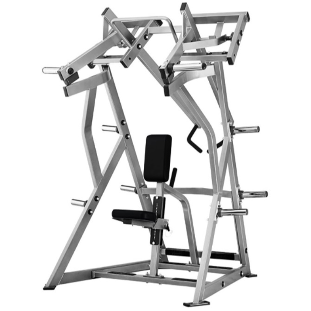 [993] REMO ISO LATERAL D.Y. CARGADA CON PLATOS DE HAMMER STRENGTH