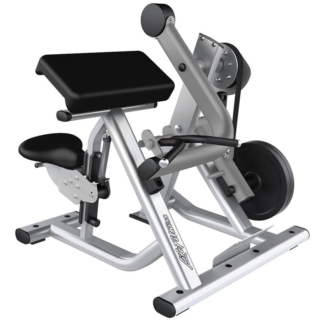 FLEXIÓN DE BÍCEPS CON PESAS DE LA SERIE SIGNATURE LIFE FITNESS