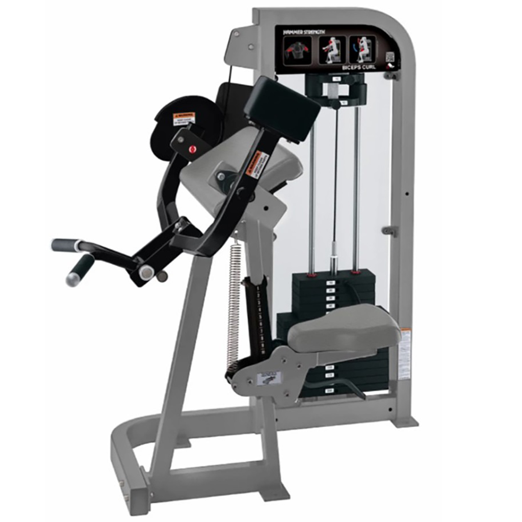 [1029] FLEXIÓN DE BÍCEPS SELECTORIZADO HAMMER STRENGTH