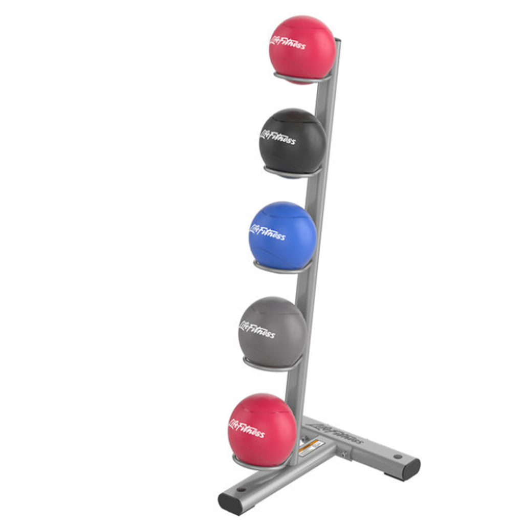 [1100] RACK PARA BALONES MEDICINALES LIFE FITNESS AXIOM LIFE FITNESS
