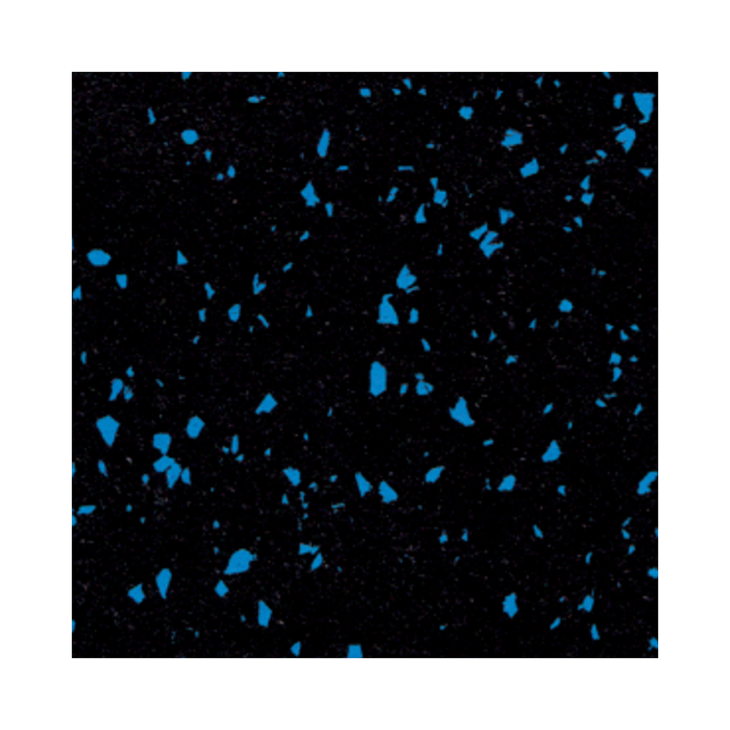 LOZAS DE GOMA ENTRELAZADAS ECORE - NEGRO/AZUL