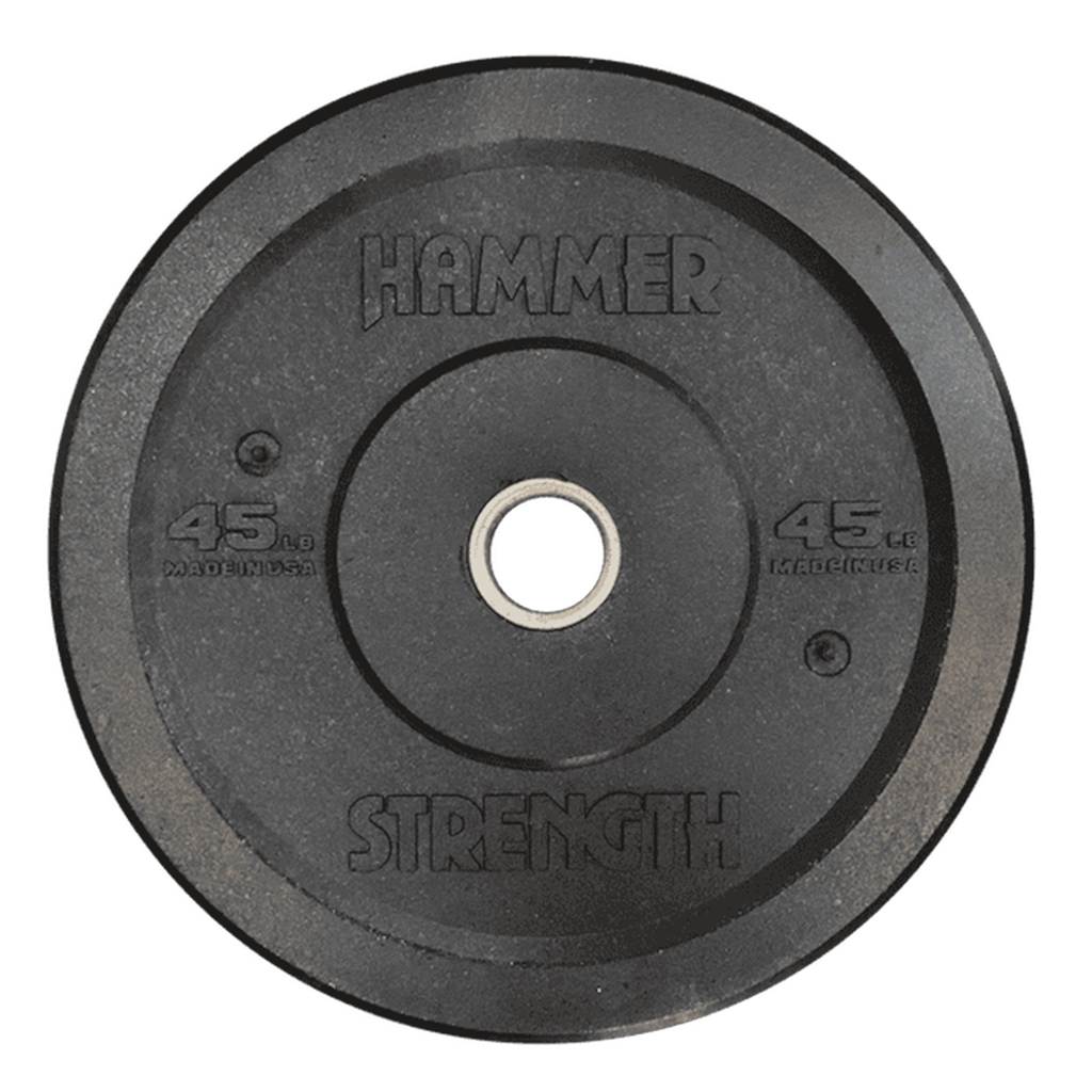 DISCO BUMPER DE GOMA RECICLADO HAMMER STRENGTH
