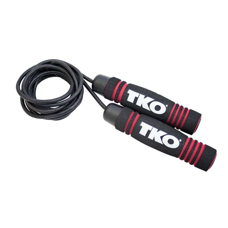 PRO LINE LEATHER SKIP ROPE TKO
