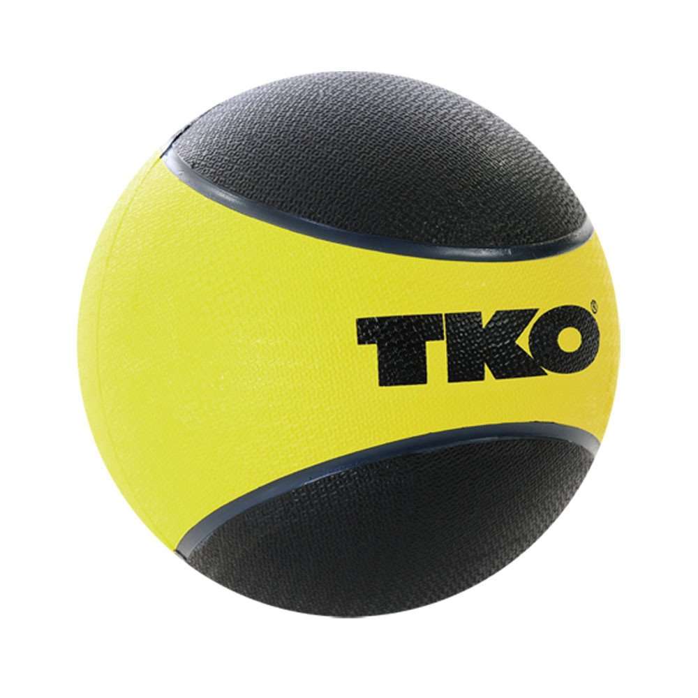 [1220] RUBBERIZED MEDICINE BALL 10LB TKO