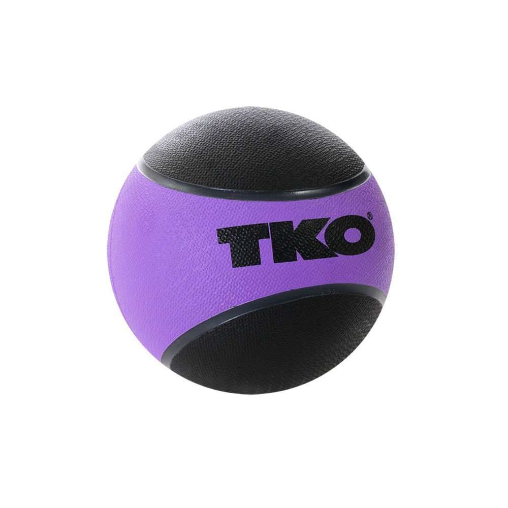 RUBBERIZED MEDICINE BALL 2LB TKO