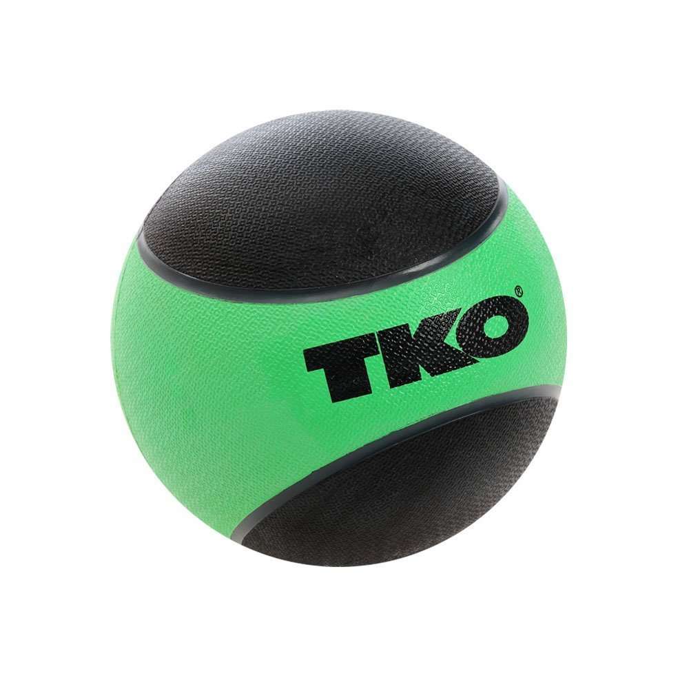 [1225] RUBBERIZED MEDICINE BALL 6LB TKO