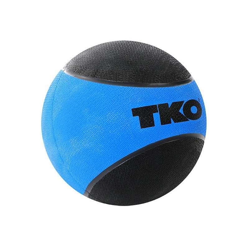 [1226] RUBBERIZED MEDICINE BALL 8LB TKO