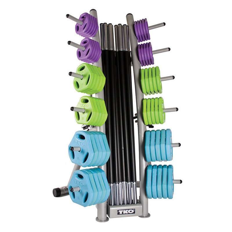 [1268] CARDIO PUMP PACK 10 SETS RACK TKO