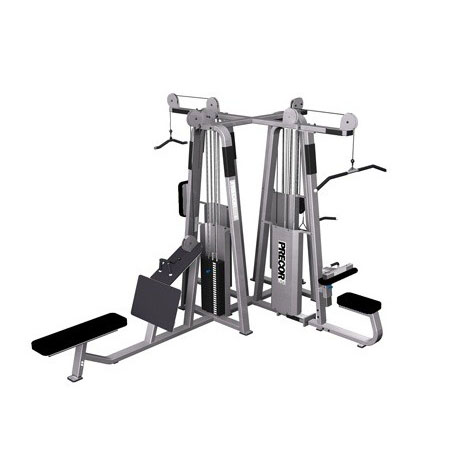4-STACK LONG PULL / PULL DOWN / TRICEPS PUSH DOWN / HI-LO PULLEY PRECOR